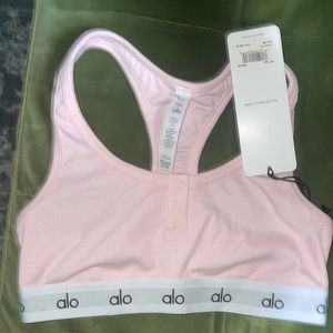 Alo Yoga Bralette XS in “Powder Pink”